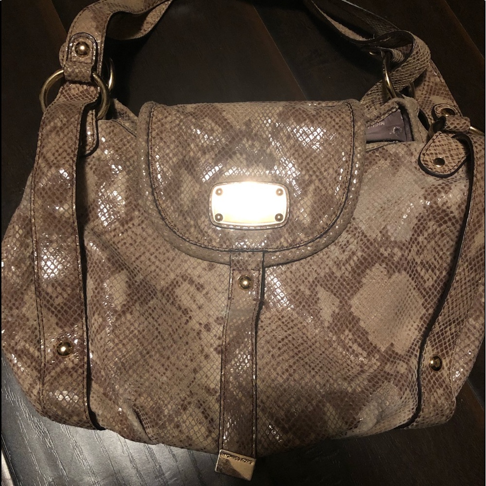 Snakeskin Michael Kors Purse